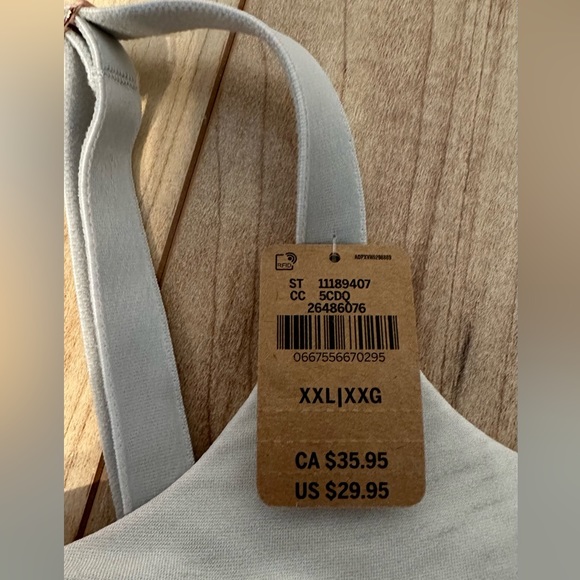 Victoria Secret PINK - Loungin’ Scoop Bra Lightly Lined NEW XXL - Picture 3 of 5